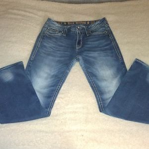Rock Revival Victoria Easy Boot Cut Jeans Size 31
